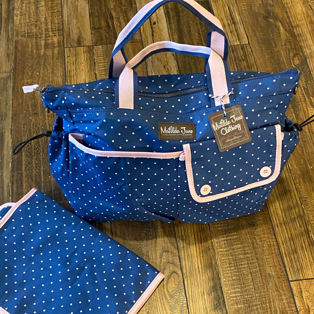 Matilda Jane Diaper Bag NWT
